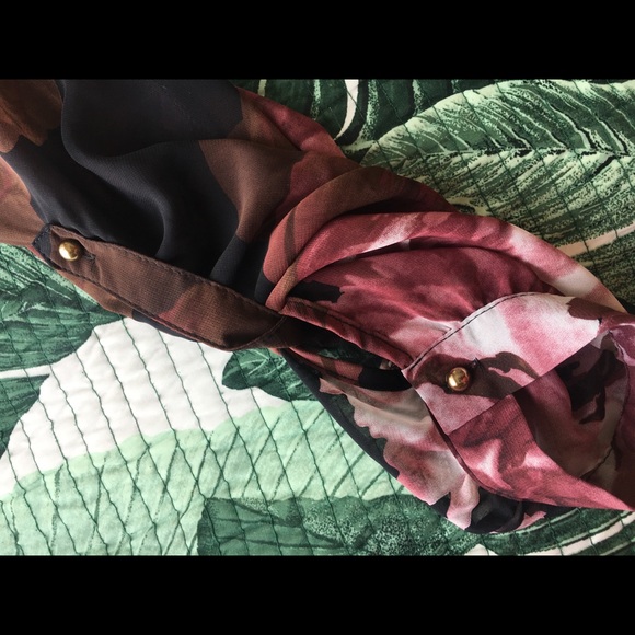 SOLD — Deep V Goddess Maxi Dress - Picture 4 of 5